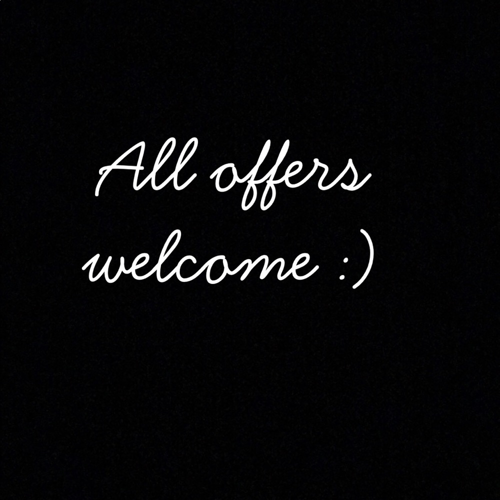 Feel free to make an offer!